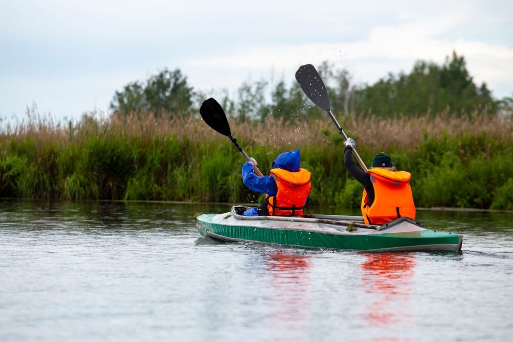 Canoe tour in Elk Island National Park